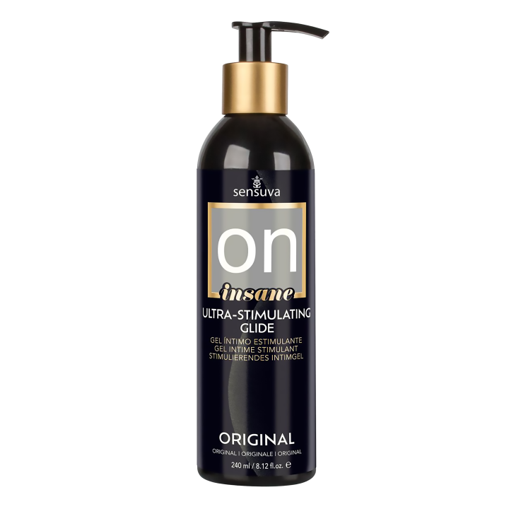 SENSUVA ON INSANE ULTRA-STIMULATING PERSONAL MOISTURIZER ORIGINAL UNFLAVORED 240ML