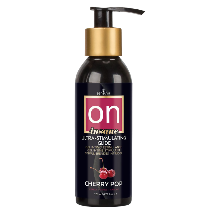 SENSUVA ON INSANE ULTRA-STIMULATING PERSONAL MOISTURIZER CHERRY POP 125ML