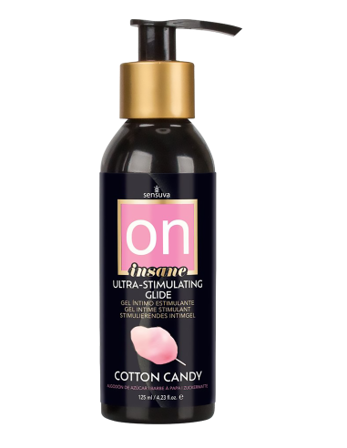 ssasaSENSUVA ON INSANE ULTRA-STIMULATING PERSONAL MOISTURIZER COTTON CANDY 125ML