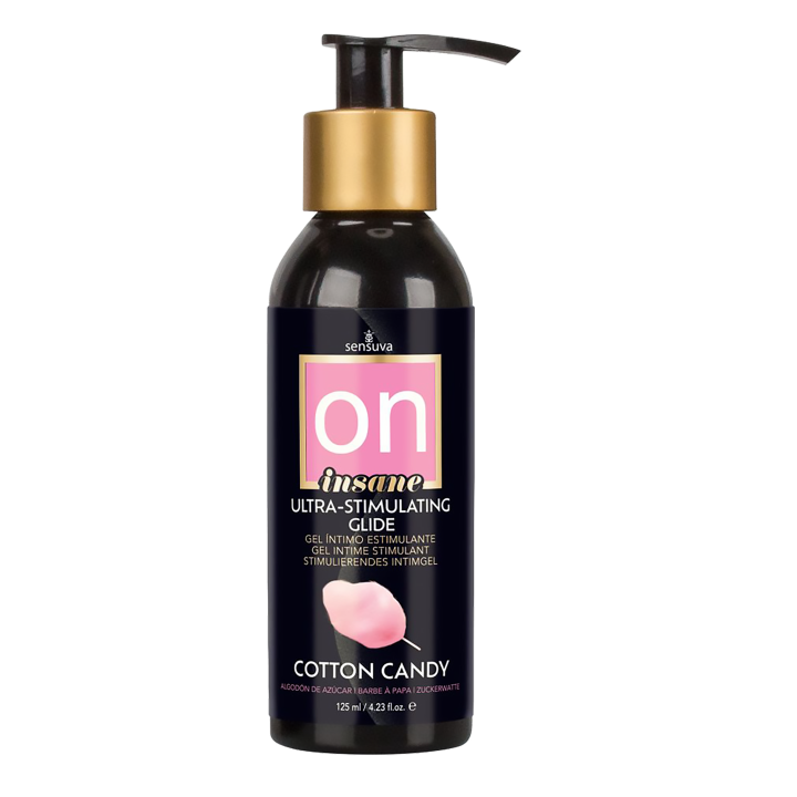 SENSUVA ON INSANE ULTRA-STIMULATING PERSONAL MOISTURIZER COTTON CANDY 125ML