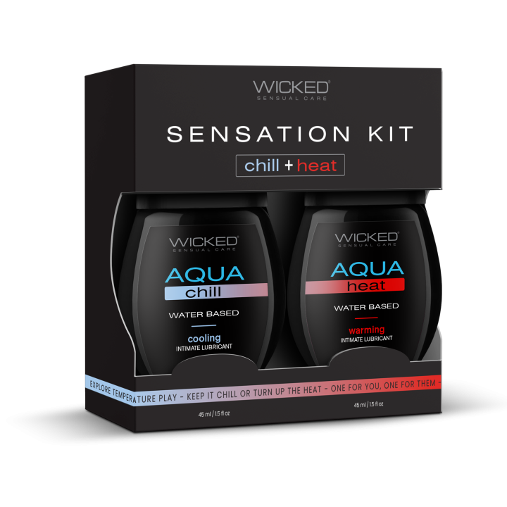 WICKED SENSATION KIT CHILL AND HEAT 2X45ML