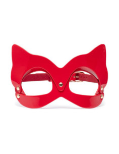KINKY DIVA CAT MASK RED