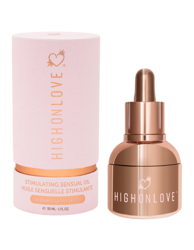 HIGH ON LOVE SENSUAL STIMULATING OIL 30ML