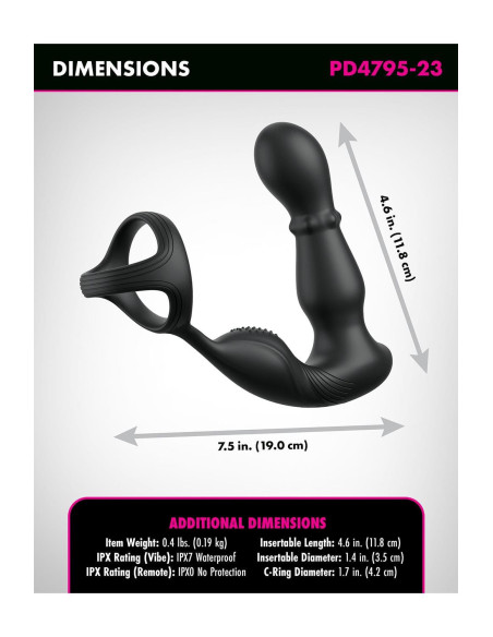 ANAL FANTASY ELITE ASS-GASM SLIDE & GLIDE BLACK