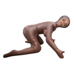 NMC PVC INFLATABLE DOLL WITH DOGGY POSE