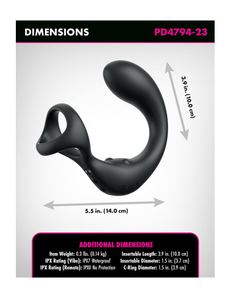 ANAL FANTASY ELITE ASS-GASM TAINT-ALIZER BLACK