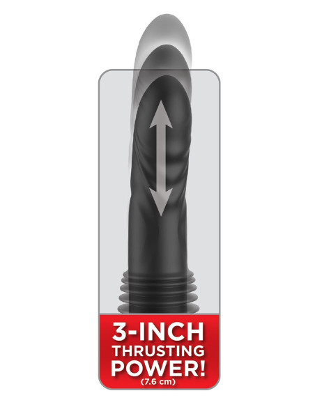 FETISH FANTASY SERIES ULTIMATE SILICONE THRUSTER - BLACK