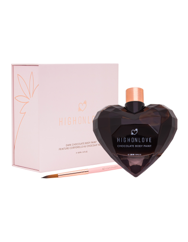HIGH ON LOVE DARK CHOCOLATE BODY PAINT 100ML