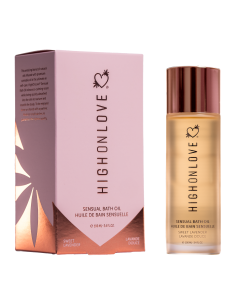 HIGH ON LOVE BATH OIL SWEET LAVENDER 100ML