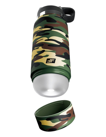 PDX PLUS FAP FLASK - HAPPY CAMPER DISCREET STROKER CLEAR
