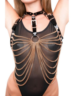 KINKY DIVA BUCKLED CHAIN TOP BUCKLED CHAIN TOP 2