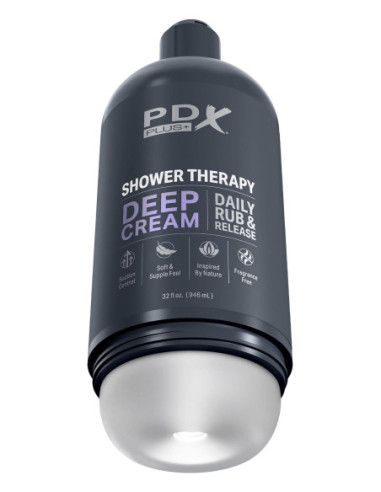 PDX PLUS SHOWER THERAPY - DEEP CREAM CLEAR