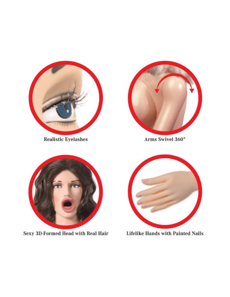 PDX EXTREME DOLLZ B.J. BETTY ORAL SEX LOVE DOLL LIGHT