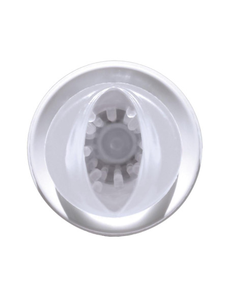 PDX EXTREME RECHARGEABLE ROTO-BATOR PUSSY WHITE