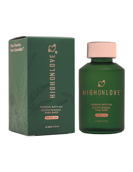 HIGH ON LOVE CBD BATH AND BODY OIL 100ML