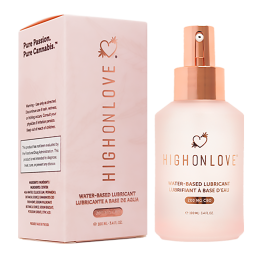 HIGH ON LOVE CBD WATER BASED LUBRICANT 100ML