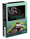 SENSUVA LIPS AND NIPS PLEASURE KIT CHOCOLATE NIP ZIP AND CHOCOLATE PEPPERMINT LTD EDITION XBALM