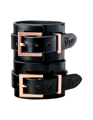 KINKY DIVA WRIST CUFFS BLACK