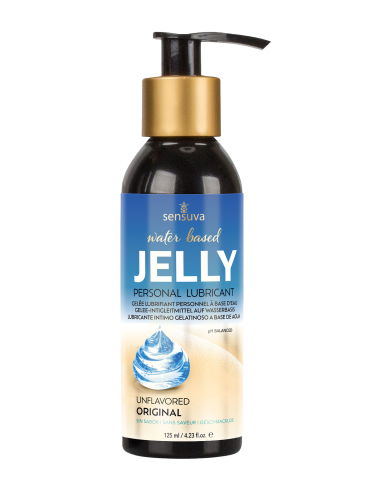 ssasaSENSUVA JELLY WATER BASED PERSONAL LUBRICANT 125ML