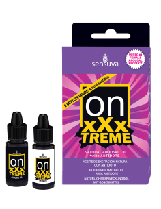 SENSUVA ON XXXTREME AROUSAL OIL 5ML MEDIUM BOX