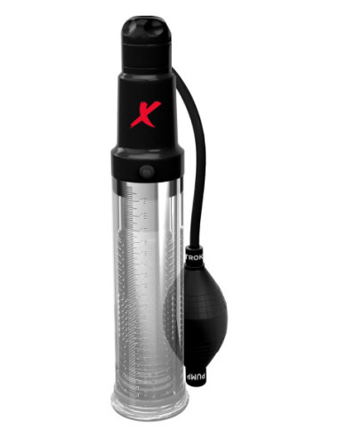 PDX ELITE SUCK-N-PUMP STROKER CLEAR