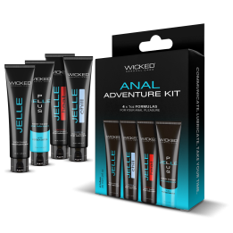 WICKED ANAL ADVENTURE KIT 4X30 ML