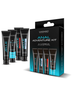 ssasaWICKED ANAL ADVENTURE KIT 4X30 ML