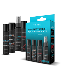 ssasaWICKED WEEKENDER ADVENTURE KIT 4X30 ML