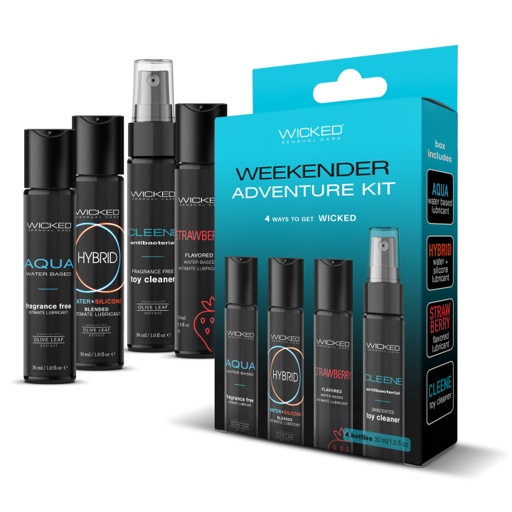 WICKED WEEKENDER ADVENTURE KIT 4X30 ML