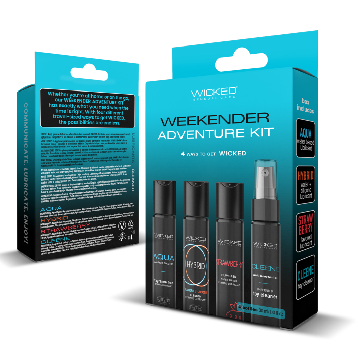 WICKED WEEKENDER ADVENTURE KIT 4X30 ML