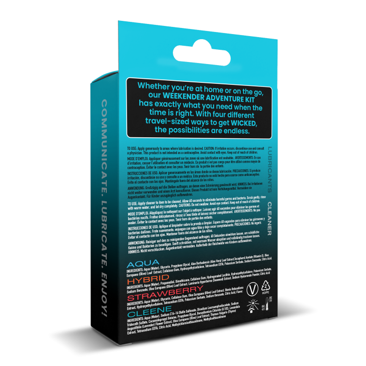 WICKED WEEKENDER ADVENTURE KIT 4X30 ML
