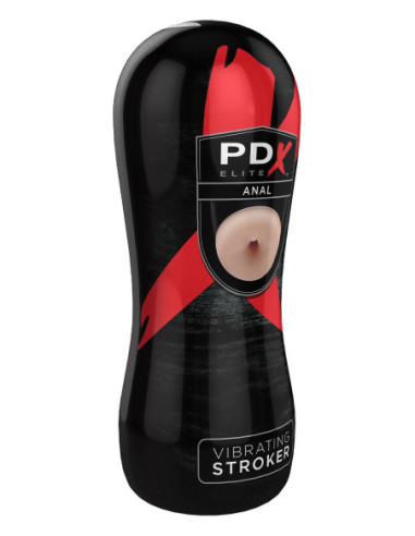 PDX ELITE VIBRATING ANAL STROKER LIGHT
