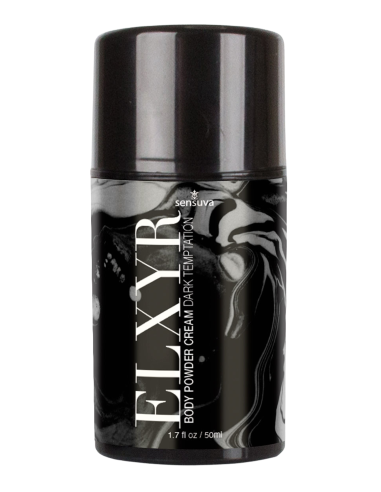 ssasaSENSUVA BODY POWDER CREAM DARK TEMPTATION  50ML