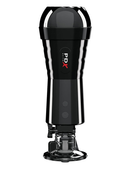 PDX ELITE COCK COMPRESSOR VIBRATING STROKER LIGHT