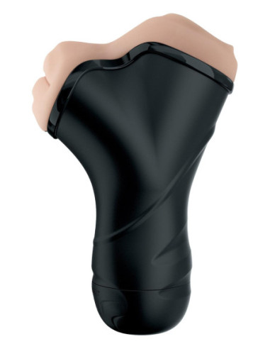 PDX ELITE DOUBLE PENETRATION VIBRATING STROKER LIGHT