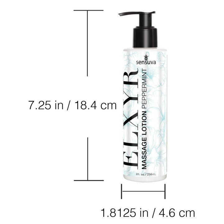 SENSUVA LEG AND FOOT MASSAGE LOTION PEPPERMINT 236ML