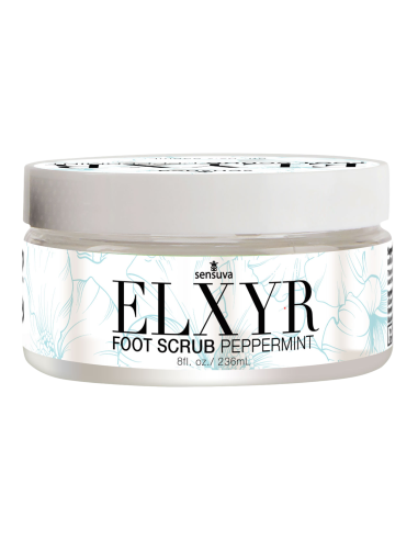 ssasaSENSUVA FOOT SCRUB PEPPERMINT 236ML