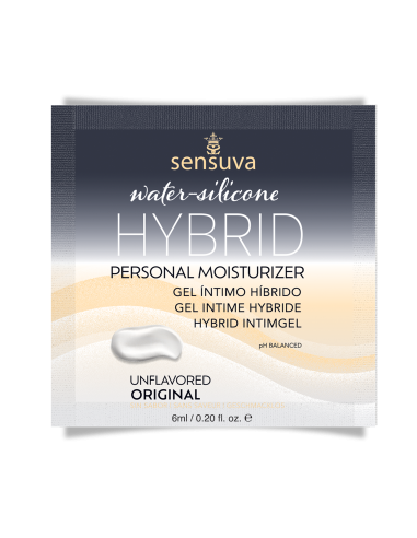 SENSUVA HYBRID PERSONAL MOISTURIZER ORIGINAL UNFLAVORED 6ML SINGLE USE PACKET