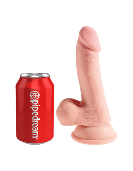 KING COCK PLUS 6.5 INCH TRIPLE DENSITY COCK WITH BALLS LIGHT