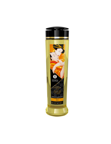 EROTIC MASSAGE OIL STIMULATION PEACH 240 ML