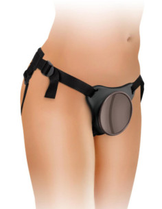 KING COCK ELITE COMFY BODY DOCK STRAP-ON HARNESS BLACK 2