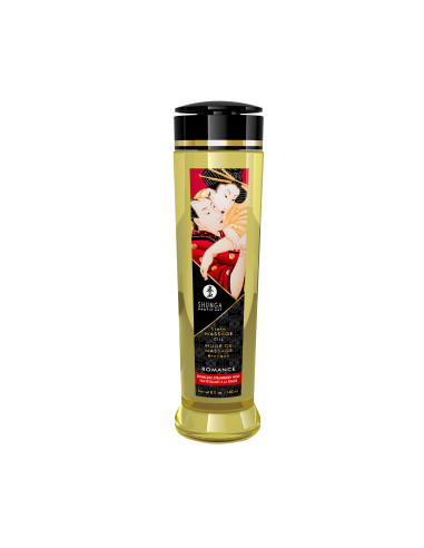 EROTIC MASSAGE OIL ROMANCE STRAWB. WINE 240ML