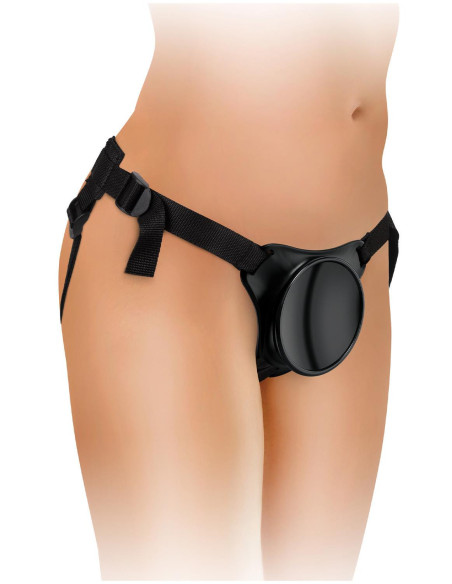 KING COCK ELITE BEGINNERS SILICONE BODY DOCK KIT BLACK