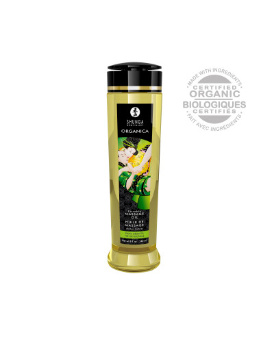 ORGANICA MASSAGE OIL GREEN TEA 240 ML