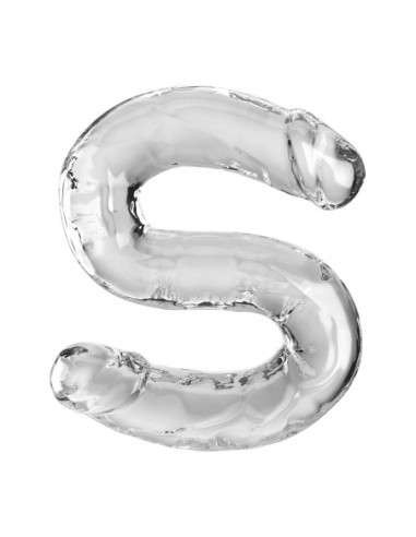 KING COCK CLEAR 18 INCH DOUBLE DILDO CLEAR