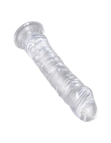 KING COCK CLEAR 8 INCH CLEAR