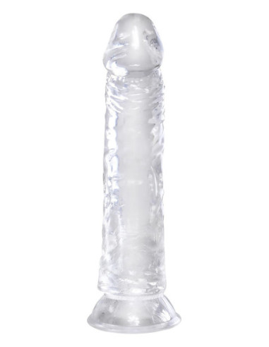 KING COCK CLEAR 8 INCH CLEAR