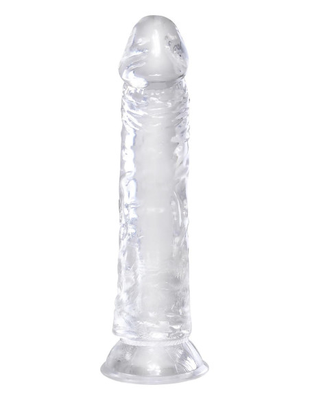 KING COCK CLEAR 8 INCH CLEAR