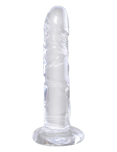 KING COCK CLEAR 6 INCH CLEAR