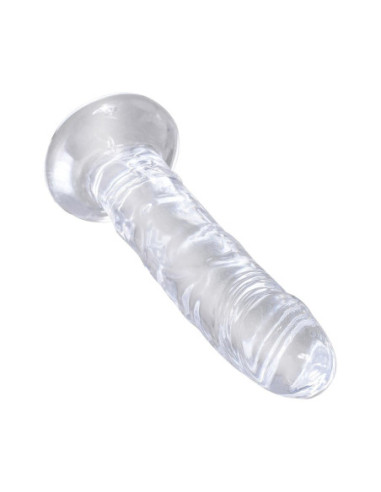 KING COCK CLEAR 6 INCH CLEAR